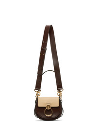 Chloé Brown And Beige Small Tess Bag