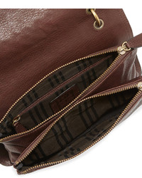 Frye Jesse Stud Detail Crossbody Bag Dark Brown