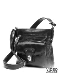 La Diva Leather Crossbody Bag
