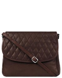 Wilsons Leather Quilted Flap Small Leather Crossbody