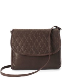 Rr Leather Quilted Flap Leather Crossbody Bag