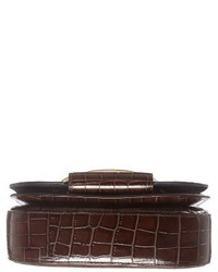 Mulberry Selwood Leather Saddle Bag Brown
