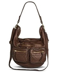 Mossimo Supply Co Hobo Handbag With Removeable Crossbody Strap Brown