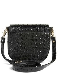 Brahmin Tillie Croc Embossed Leather Crossbody Bag