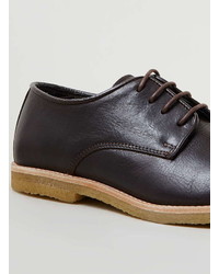 Union Brown Leather Derby Shoes