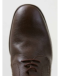 Hudson Brown Leather Derby Shoes