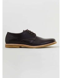 Union Brown Leather Derby Shoes