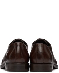 Lemaire Brown Leather Derbys