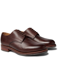 Grenson Curt Hand Painted Full Grain Leather Derby Shoes