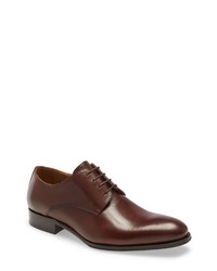 To Boot New York Declan Plain Toe Derby In Cacao At Nordstrom