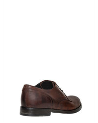 Dolce & Gabbana Siracusa Stone Wash Leather Derby Shoes