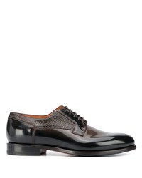 Santoni Faded Leather Derby Shoes