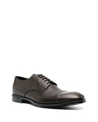 Canali Lace Up Leather Derby Shoes