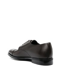 Canali Lace Up Leather Derby Shoes