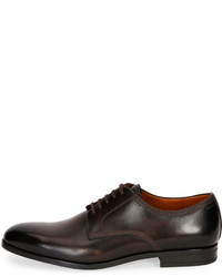 Bally Latour Classic Leather Derby Shoe Brown