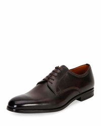 Bally Latour Classic Leather Derby Shoe Brown