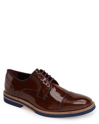 Ted Baker London Layke Patent Leather Cap Toe Derby
