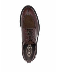 Tod's Leather Lace Up Oxford Shoes