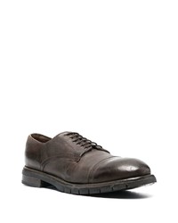 Eleventy Leather Oxford Shoes