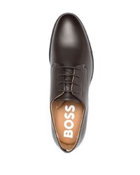BOSS Logo Emed Leather Derby Shoes