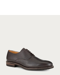 Bally Marnik Dark Brown Leather Derby Lace Up Shoe
