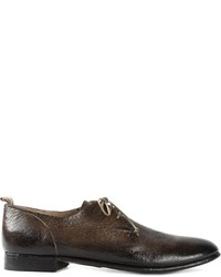 Officine Creative Distressed Derby Shoes