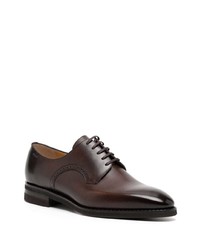 Bally Ombr Effect Leather Derby Shoes