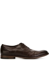 Pantanetti Distressed Derby Shoes