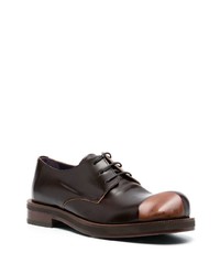 Acne Studios Patchwork Leather Derby Shoes