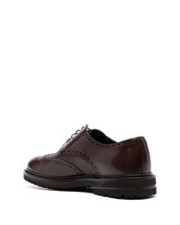 Henderson Baracco Perforated Lace Up Derby Shoes