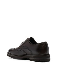 Henderson Baracco Perforated Leather Derby Shoes