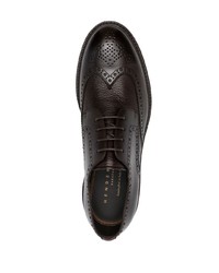 Henderson Baracco Perforated Leather Derby Shoes