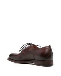 Silvano Sassetti Polished Leather Derby Shoes