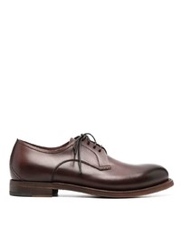 Silvano Sassetti Polished Leather Derby Shoes