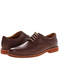 Sebago Thayer Oxford Lace Up Casual Shoes Oiled Brown