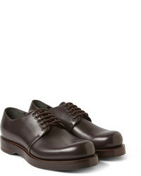 Gucci Triple Soled Leather Derby Shoes