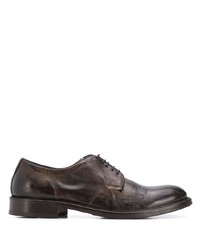 Leqarant Wrinkle Effect Derby Shoes