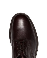 Trickers X Browns Burgundy Derby Leather Shoes