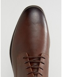Asos Chukka Boots In Brown Leather