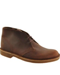 Clarks Bushacre 2 Dark Brown Leather Boots