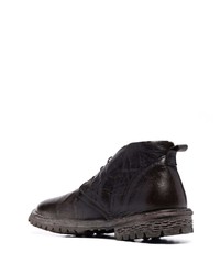 Moma Lace Up Leather Ankle Boots