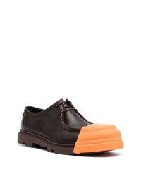 Camper Lace Up Leather Derby Shoes