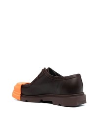 Camper Lace Up Leather Derby Shoes