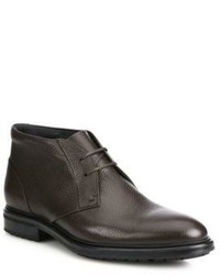 Hugo Boss Leather Chukka Boots