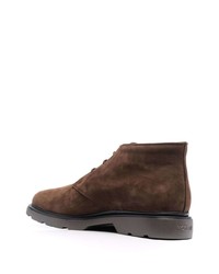 Hogan Nubuck Leather Desert Boots