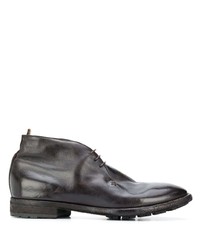 Officine Creative Polished Lace Up Boots