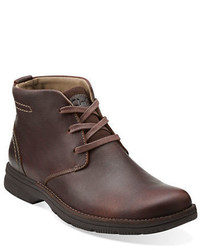 Clarks Senner Drive Leather Boots