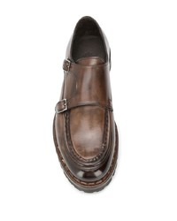 Eleventy Buckled Oxford Shoes