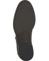 Calvin Klein Embossed Double Monk Strap Shoe