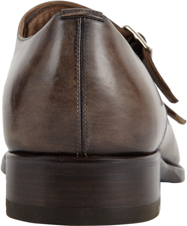 Harris Double Monk Shoe, $550 | Barneys Warehouse | Lookastic